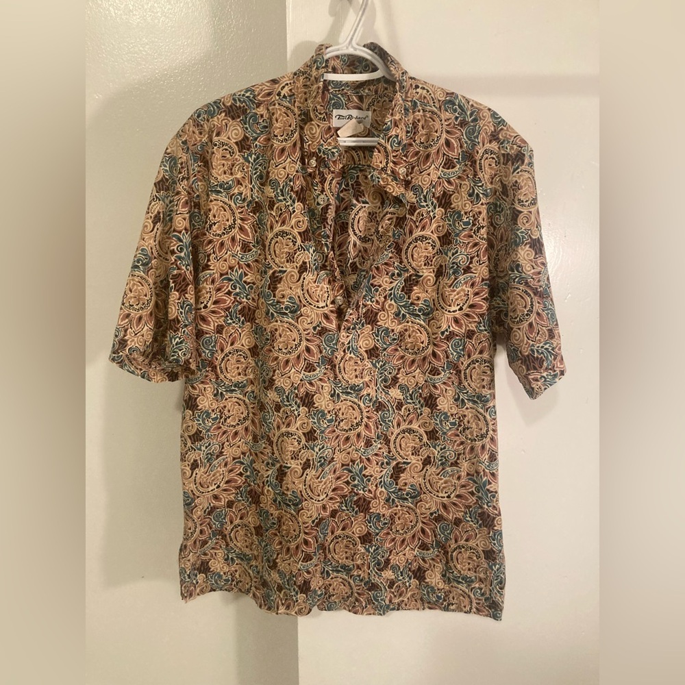 Women’s half button up blouse